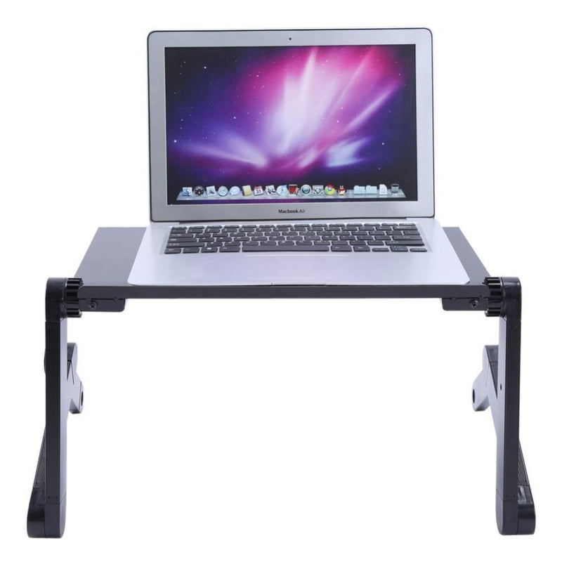 360-Degree Rotation Multifunctional Folding Table with Fan & Mouse