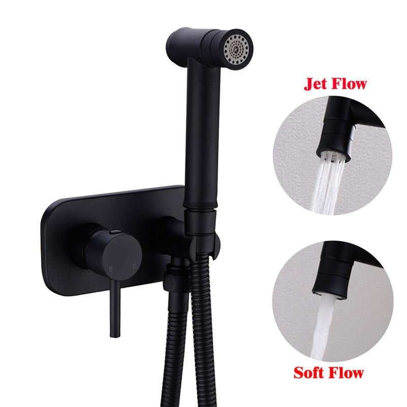 Brass Toilet Bidet Spray Handheld Bidet Diaper Set Bathroom Shower Set