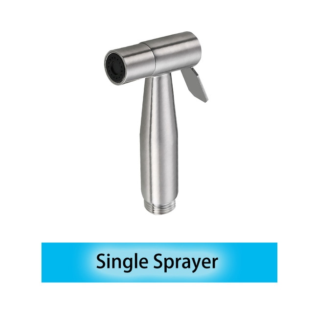 Handheld Toilet Bidet Sprayer Set Kit Stainless Steel Hand Bidet Faucet